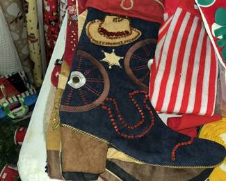 Western boot stockings