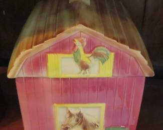McCoy barn cookie jar