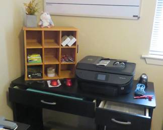 Desk, printer