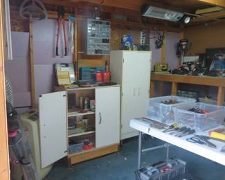 Shed full of tools