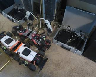 RC vehicles, microphones