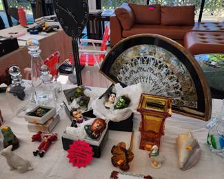 Set of 6 Christopher Rado MONSTERS Ornaments RARE