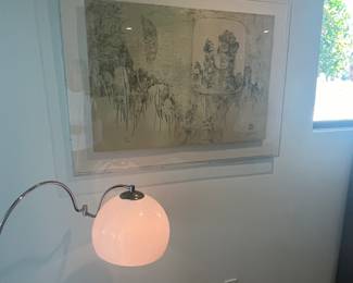 Chrome lamp is great! Original as well. $375