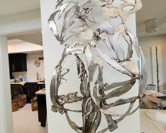 Big Roger Barr metal sculpture over 3ft