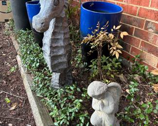 Sea horse and an Angel