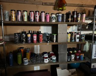 Starbucks insulated tumblers galore! Many are discontinued. Aluminum, ceramic, holidays, states sooo many to choose from!