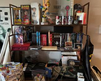 Movies, games, DVDs:
Star Wars; Aliens; Sega etc