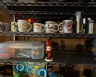 More Starbucks swag: coffee cups, aluminum tumblers