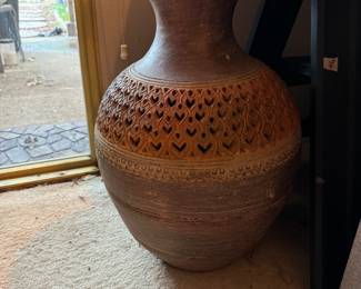 Very large terracotta pottery