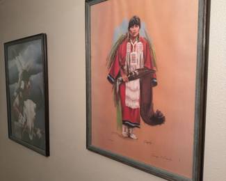 Signed and numbered George F Ongley prints