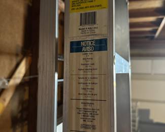 8’ Husky Aluminum ladder