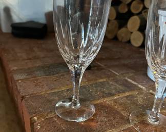 Crystal goblets