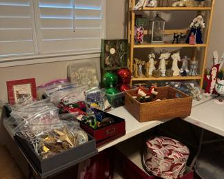Ornaments and other Christmas decorations 