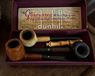Antique pipes - can’t you smell the cherry tobacco?
