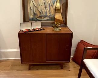 Mid Century Modern Teak Cabinet