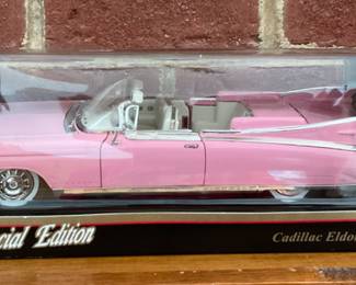 Special Edition Maisto 1959 Pink Cadillac Biarritz.  1:18 scale.  Many other Maisto and other vintage models.