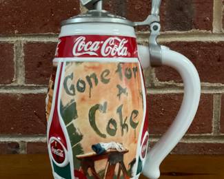 Coca-Cola Historical Slogan Stein  1999
