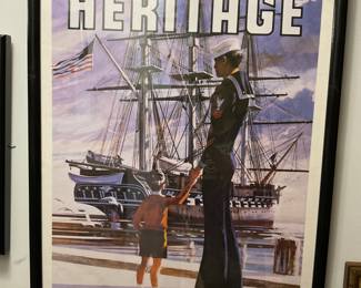 Very nice US Navy Poster.