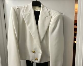 Dress White US Navy Uniform.
