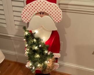 43" Santa - designed and created by a local artist.
