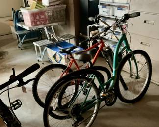 Several Bikes to include a Mongoose, Diamondback and Brentwood (this one was ridding no more that 5 times)...