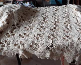 crocheted item