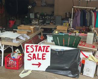 Numerous tools and auto supplies located in garage