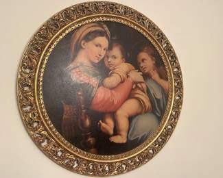 Antique relegious picture