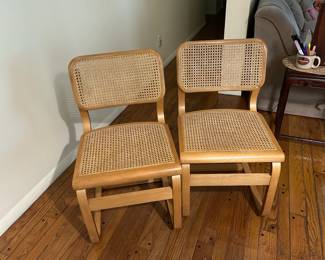 Pair of kitchen table chairs