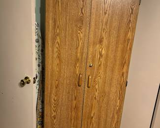 Cabinet for clothes or storing supplies