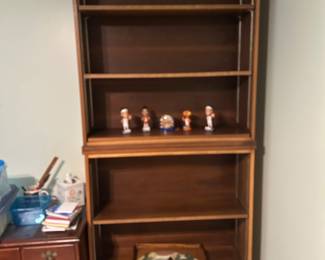 Two stacked bookcases
