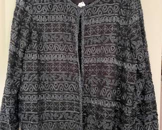 Vintage Beaded Shell and Jacket