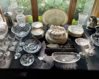 Waterford, Orrefors, and more...