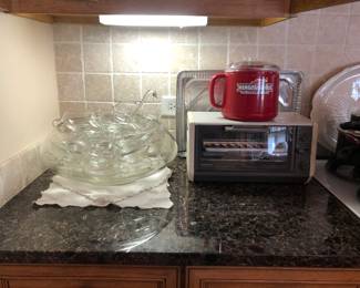 Punch Bowl, Toaster Oven