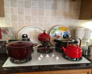 Pots/Pans, Fondue, Kettle, Trays