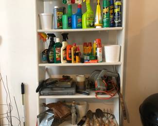 Pots, Garden Stuff, Saw, Bags