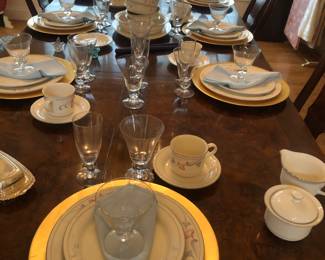 Lenox China, Linens, Glassware