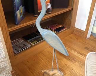 Wood Blue Heron