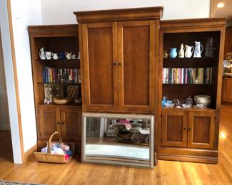 4-Piece Cherry Wall Unit