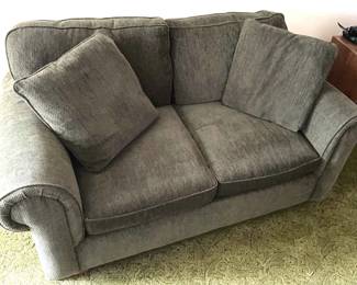 Upholstered love seat