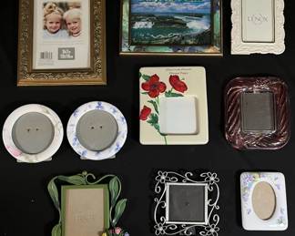 Decorative, Fanciful Photo Frames, incl. Lenox