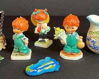  006 Assorted Colorful Figurines including 1957 Goebel set