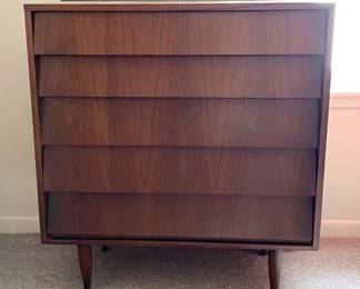 Midcentury Modern Upright Dresser