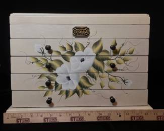 Thomas Museum Series hand painted jewelry box