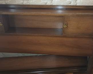 MCM Full Bed Frame Header, Footer, & Siderails