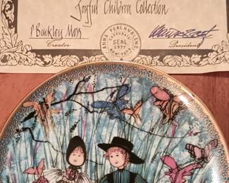 P. Buckley Moss plate