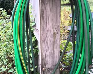 Outdoor Hose & Holder