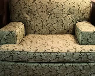 MCM Floral Green Chair