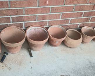 Clay pots