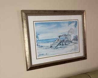 Beach escape signed Renee Macmurray